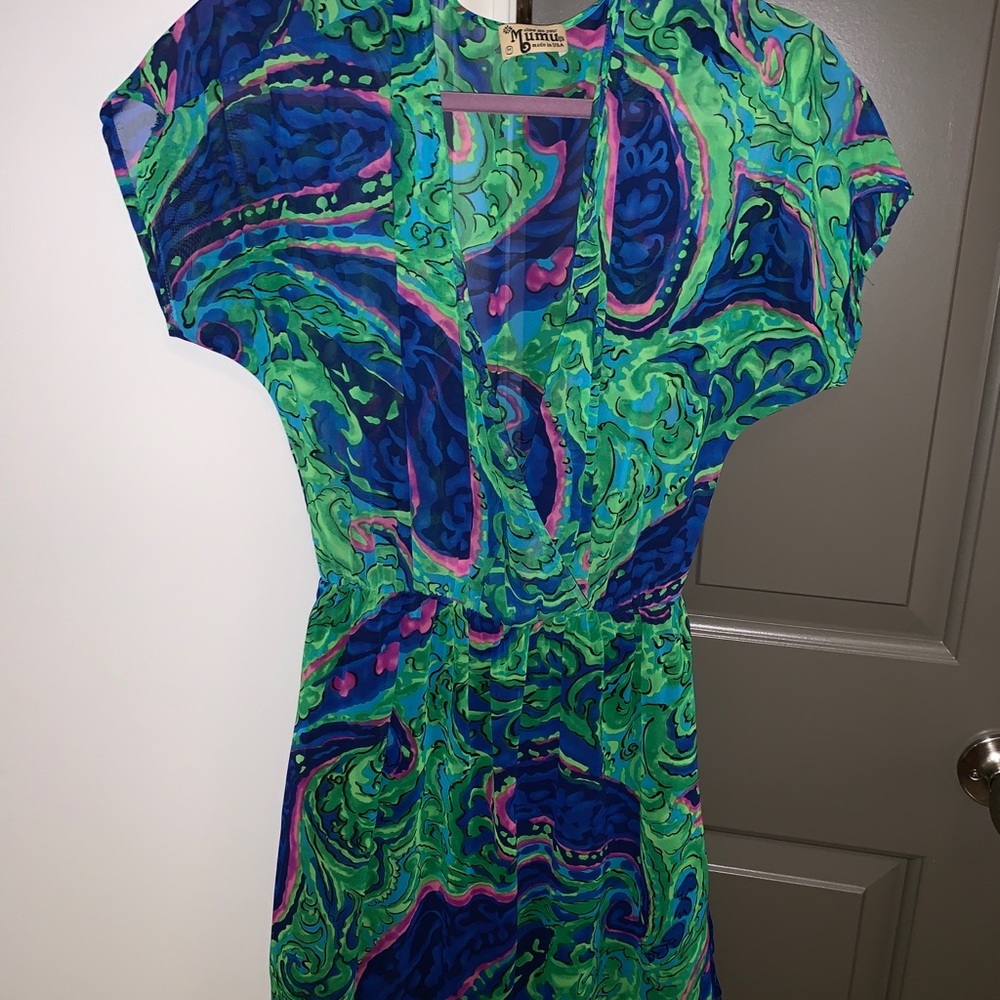 Show Me Your MuMu Multicolored Paisley Coverup